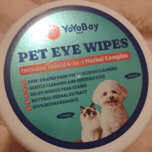 Pet Eye Wipes - Green
